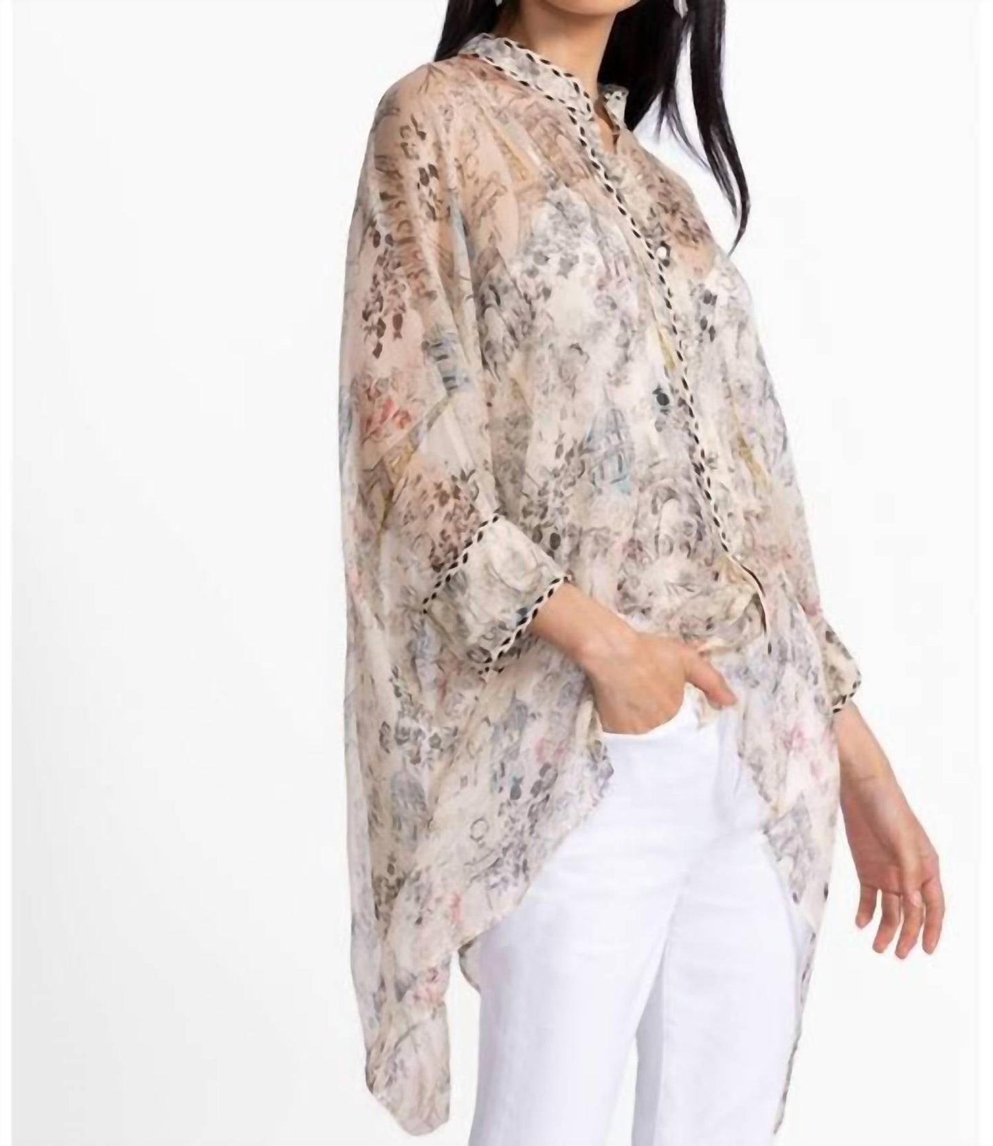 Johnny Was - KATIA OVERSIZED BLOUSE Louise