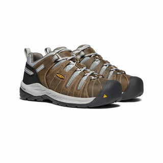 Keen - WOMEN'S FLINT II LOW STEEL TOE WATERPROOF BOOTS - WIDE WIDTH