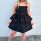 B.Right - Karli Tiered Ruffle Bubble Mini Dress