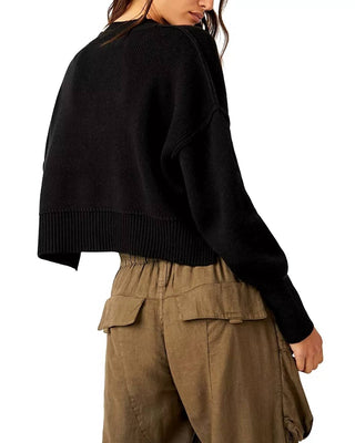 Free People - Suéter Cropped Easy Street