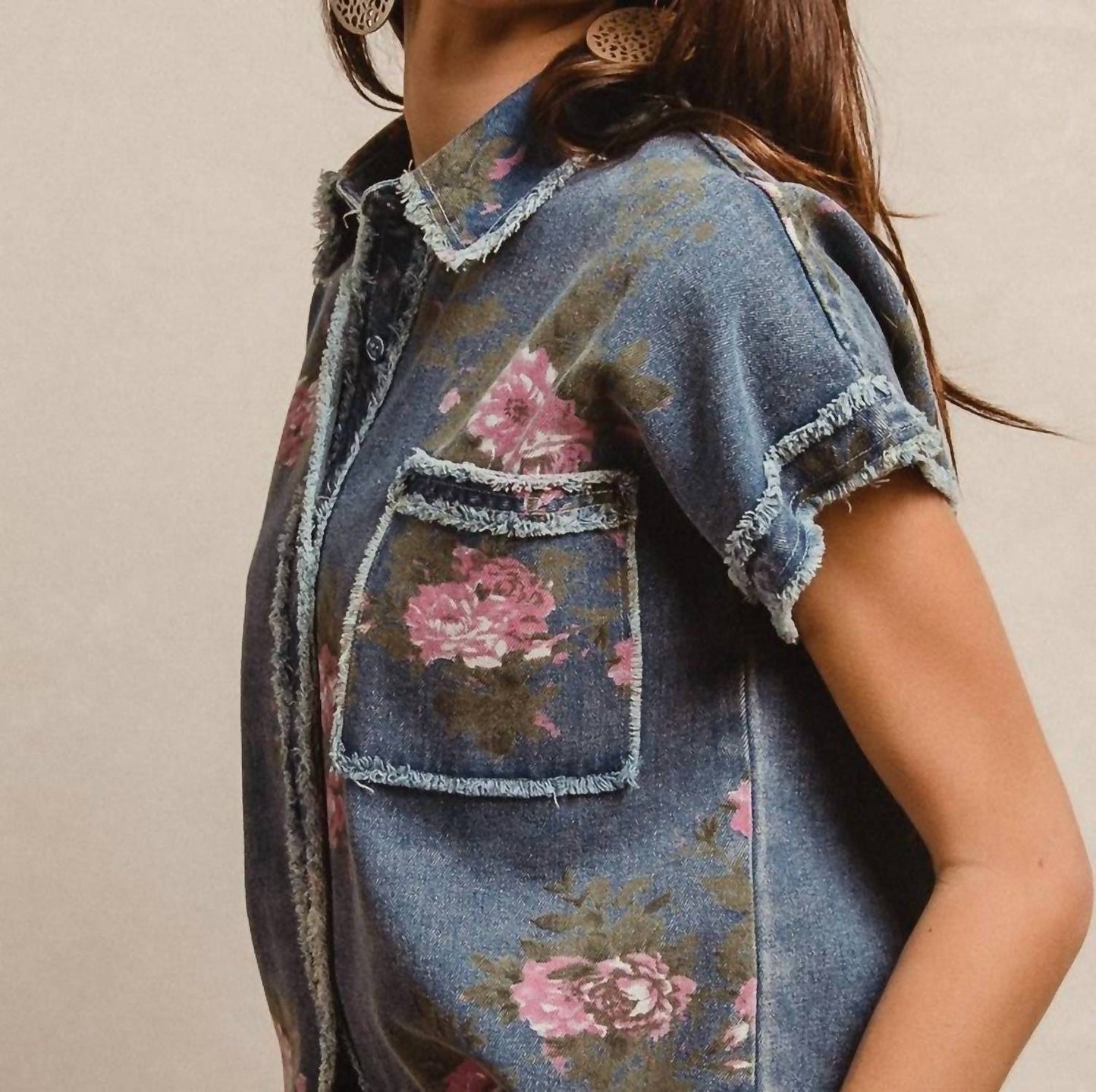 Bibi - Selah Denim Shirt