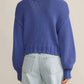 Z Supply - Vida Long Sleeve V-neck Sweater Riviera