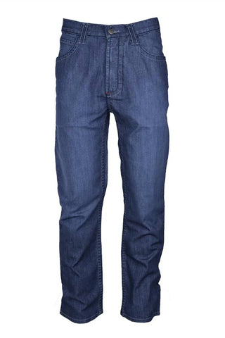 Lapco - Calça Jeans Comfort Flex Resistente ao Fogo - Comprimento 36"