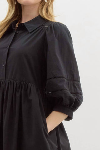 Entro - Vestido midi com bainha floral