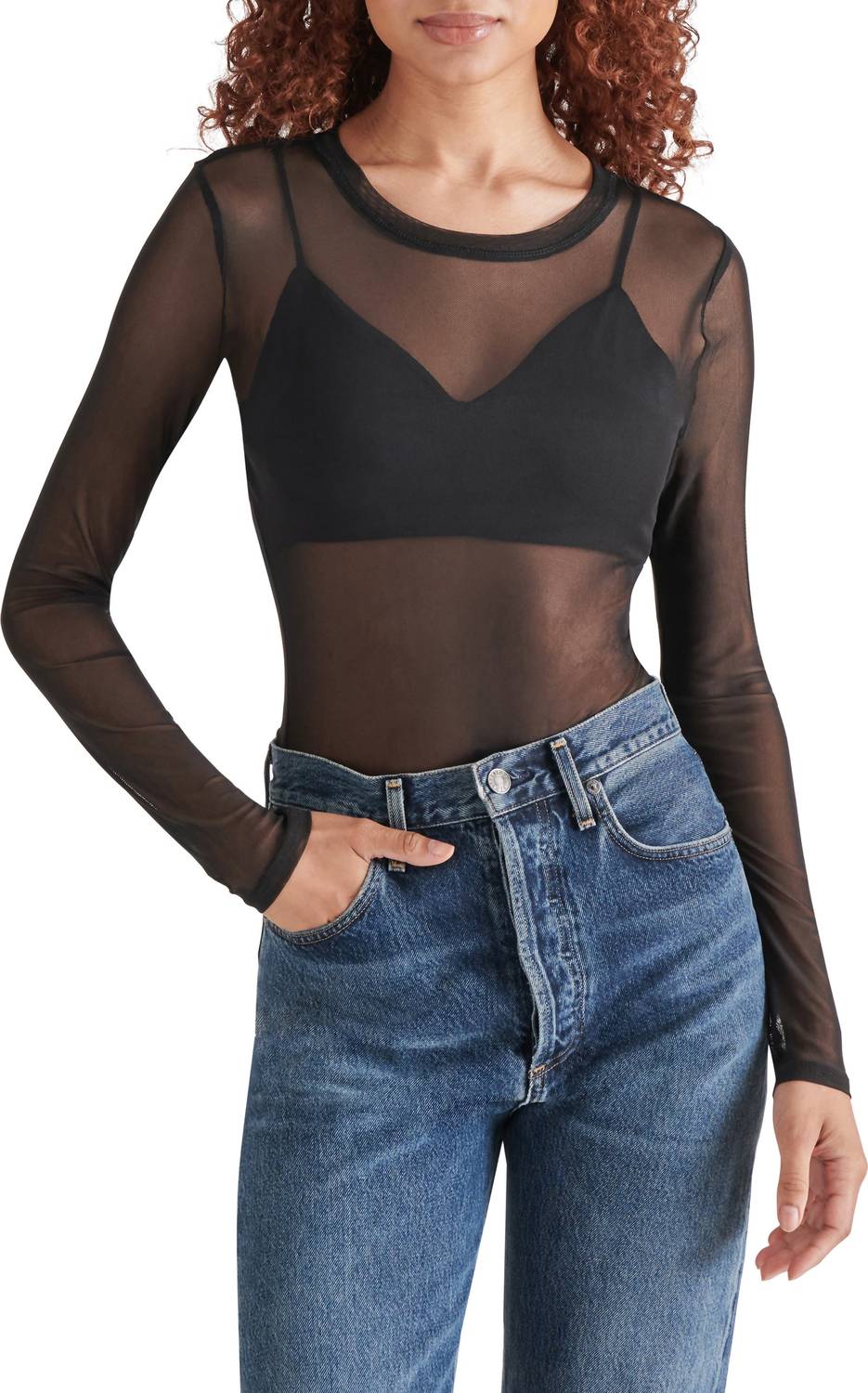 Steve Madden - Azure Mesh Bodysuit
