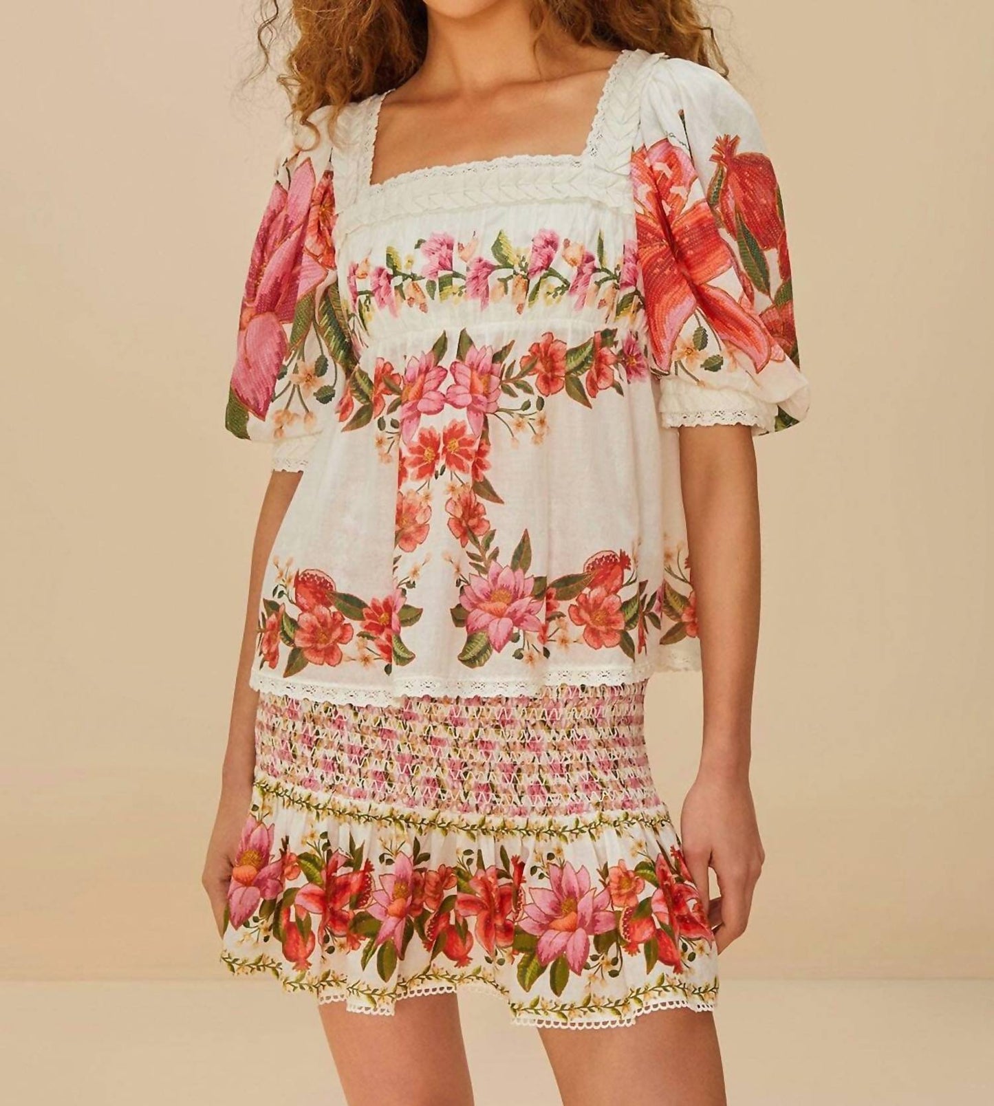 Farm Rio - Summer Fruit Mini Skirt