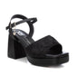 Xti - WOMEN'S HEELED PLATFORM SANDALS
