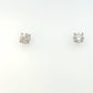 Aamiaa - 1.00 Carat Natural Diamond Round Brilliant Stud Earrings