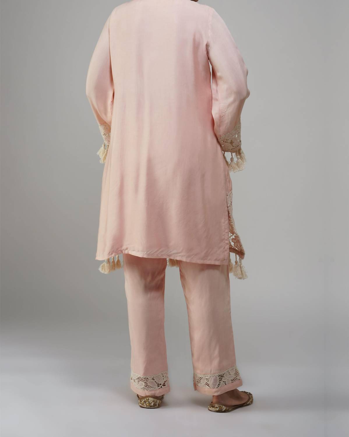Zaalima Fashion - Cotton Tunic Set - Noor-e-rang