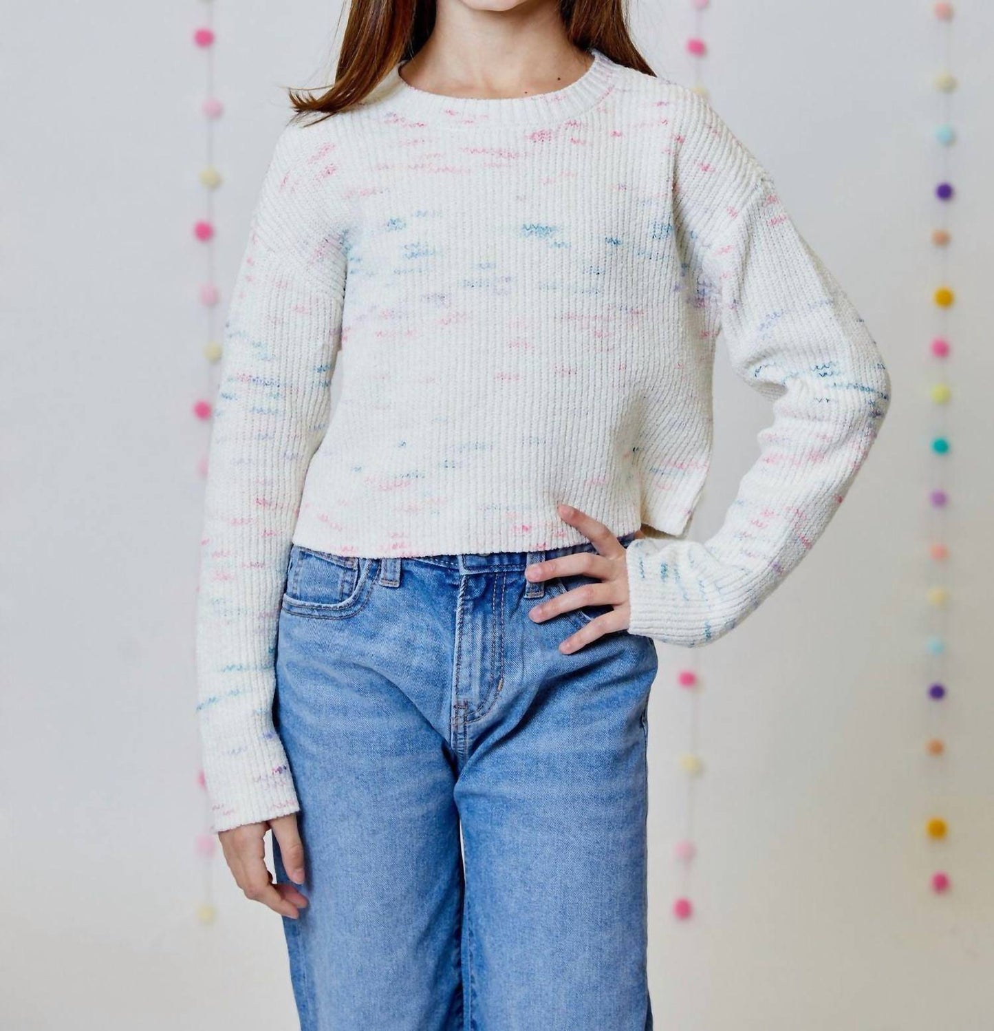 Design History - Speckled Sweater