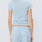 Eterne - Fitted Crewneck Short Sleeve T-shirt