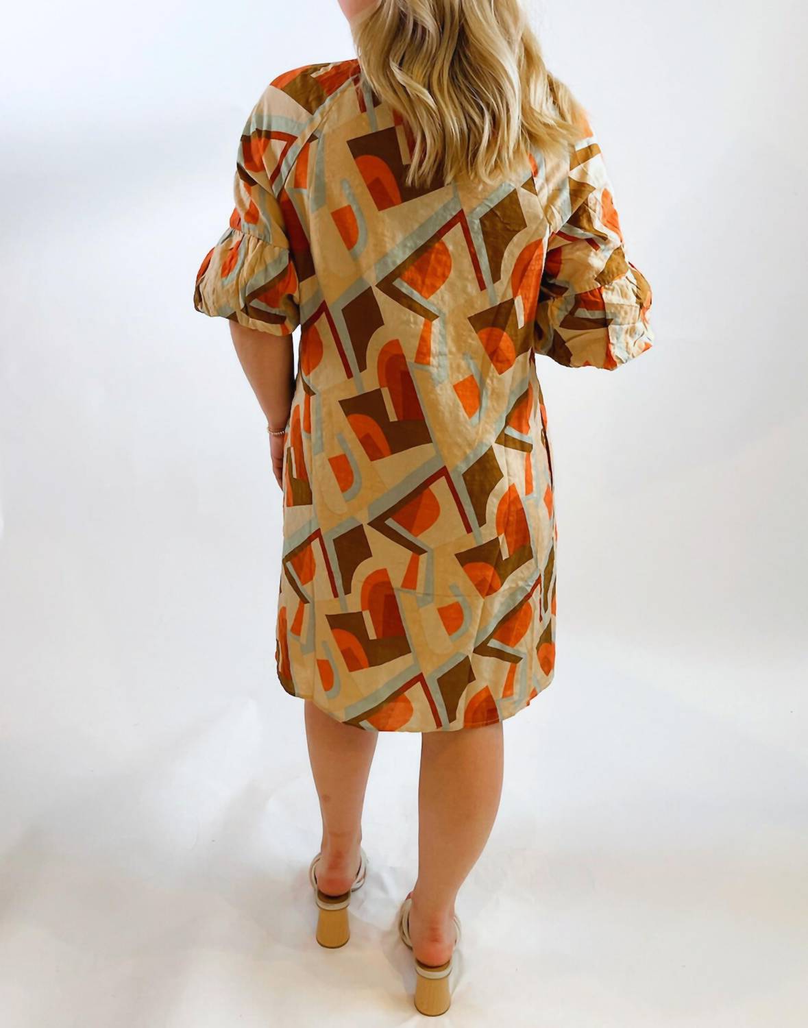 Thml - Lucca Leather Trim Mini Dress