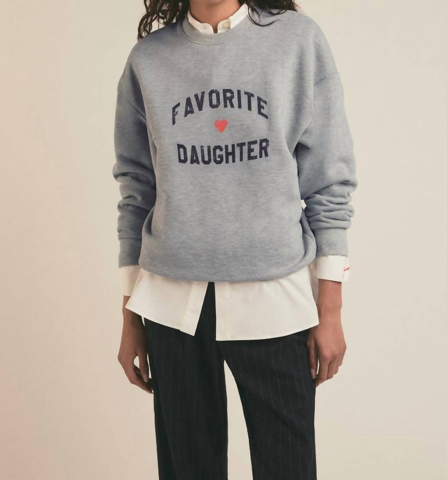 Favorite Daughter - Heart Logo Sweatshirt