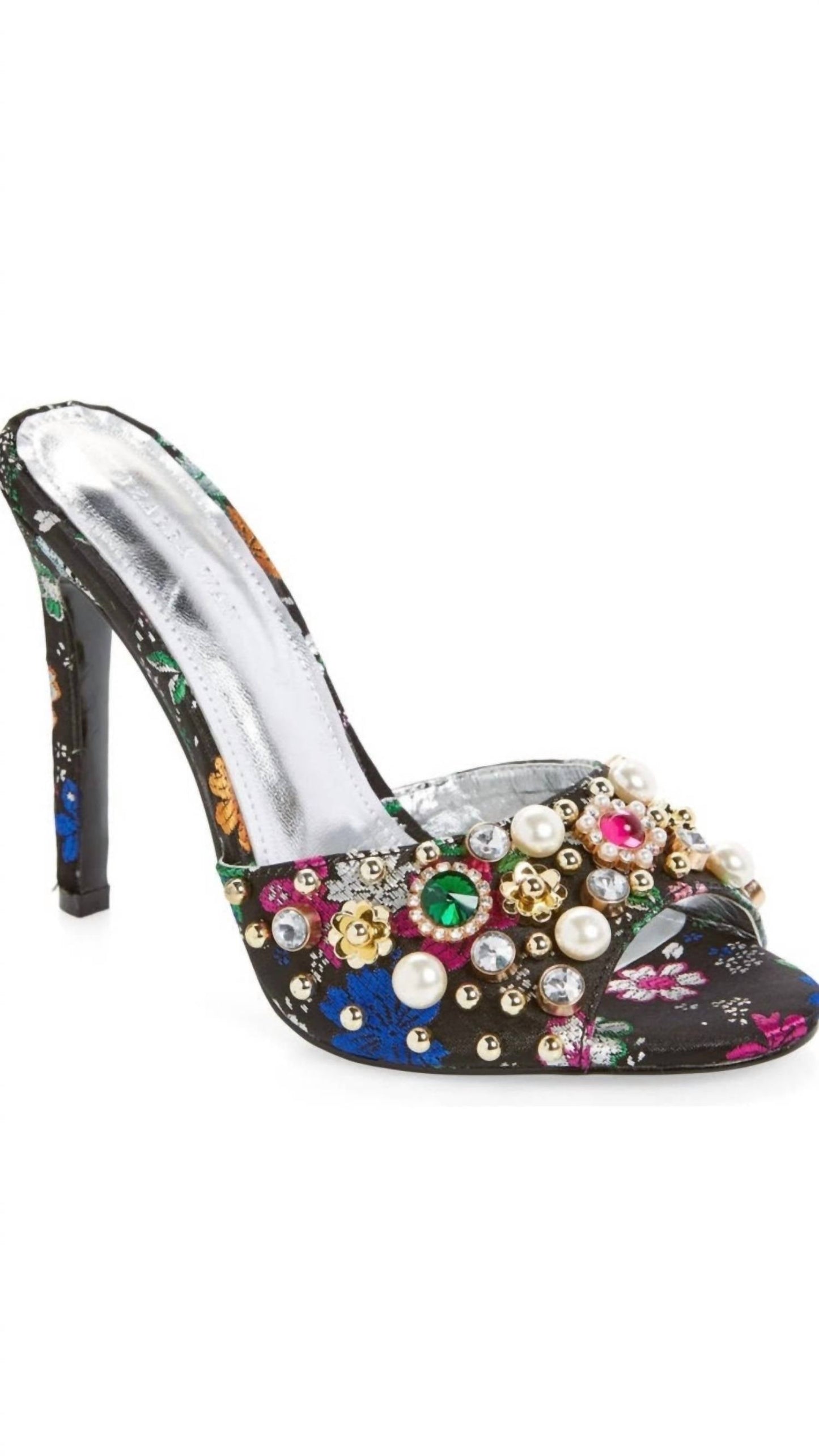 Azalea Wang - Women's Judith Embellished Heels