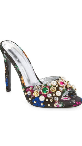 Azalea Wang - Women's Judith Embellished Heels