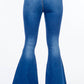 American Bazi - High Waist Pull On Flare Jeans