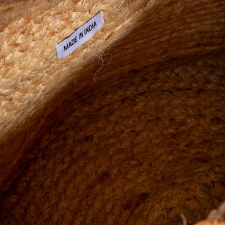 Anarchy Street - Chevron Pattern Jute Tote Bag