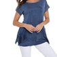 Angel - Beaded Short Sleeve Tunic