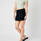 Judy Blue - High Waist Back Denim Stretchable Skirt Tie Skort