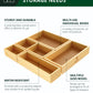 Storage Box Set of 5, Natural