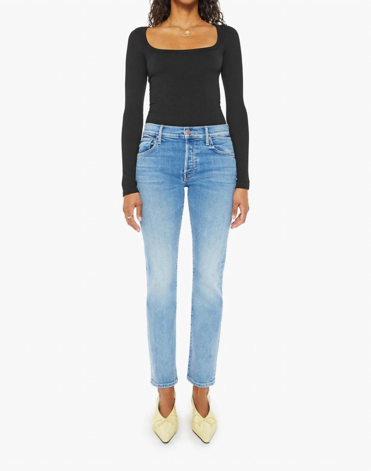Mother - Midrise Hiker Hover Jeans