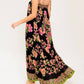 Flying Tomato - Printed Woven Maxi Dress