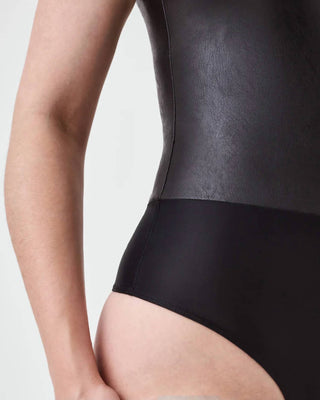 Spanx - Body de gola falsa de luxo