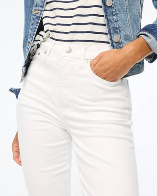 J.Crew - Jeans Stovepipe de cintura alta