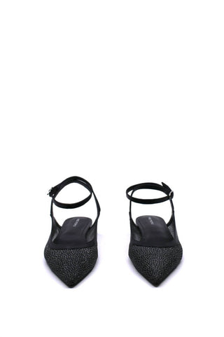 Free People - Women's Sheer Glitter Jules Flats