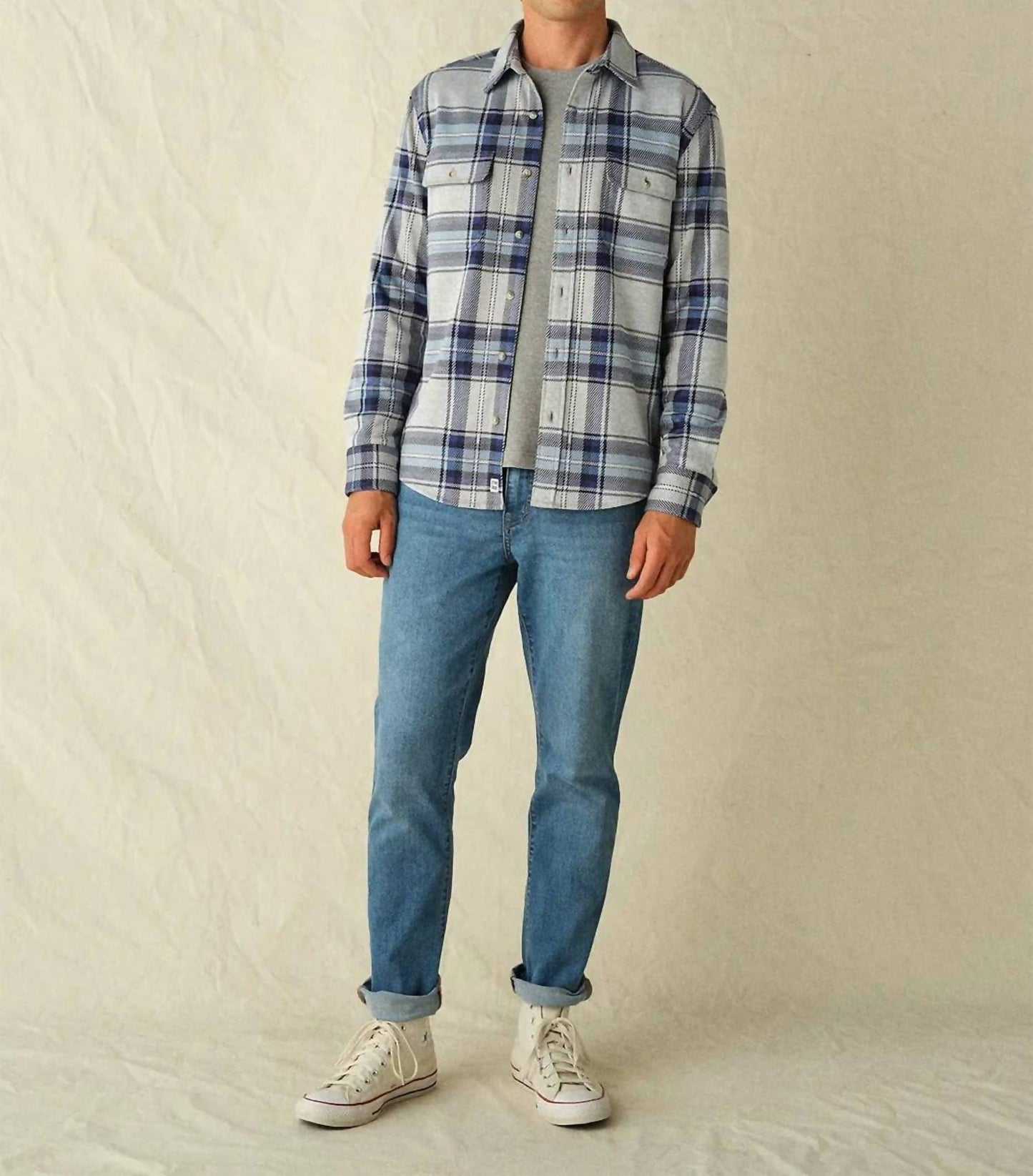 Fair Harbor - Dunewood Ultra Stretch Flannel Shirt
