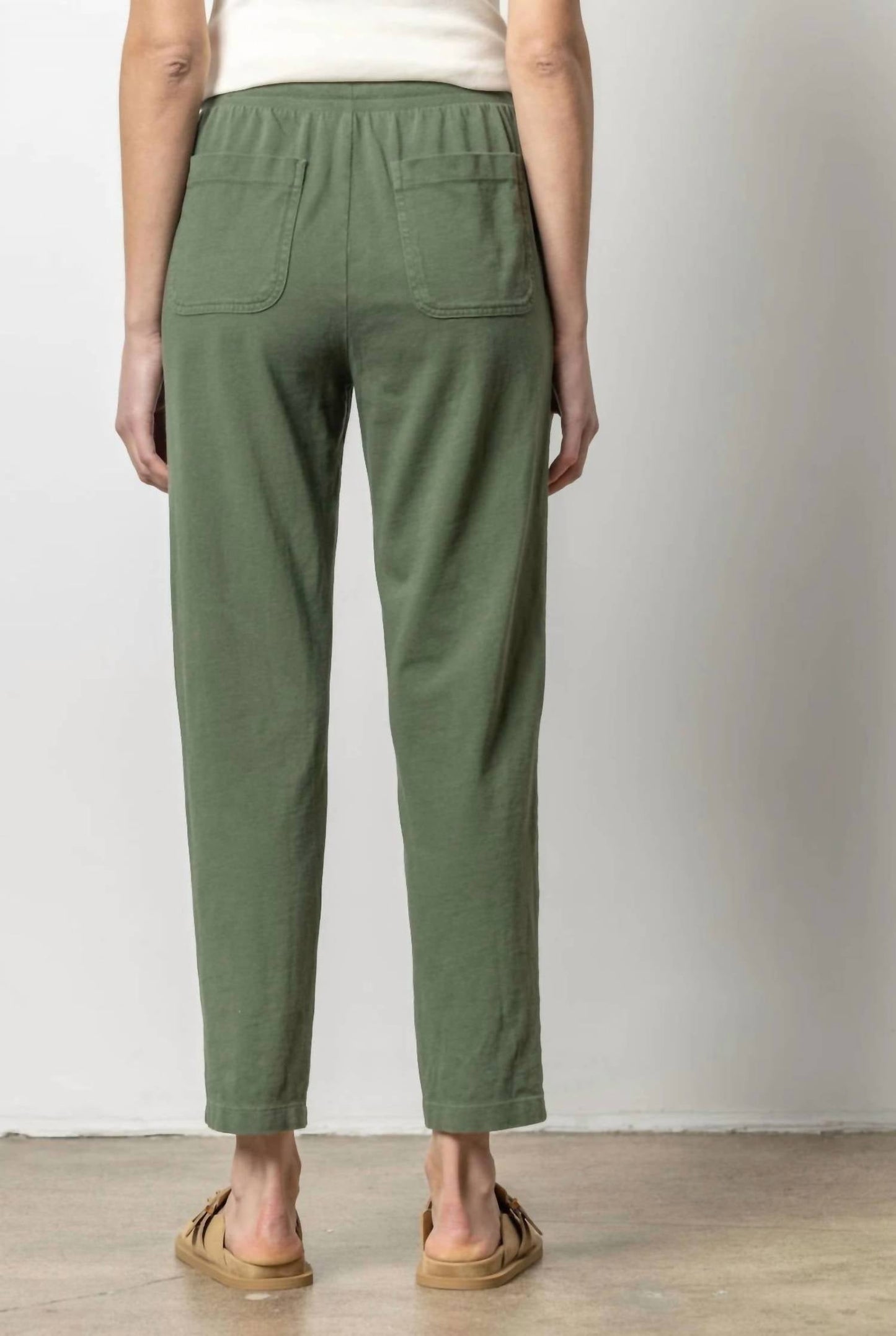 Lilla P - Front Seam Straight Leg Pants