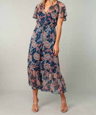 Lovestitch - Floral Chiffon Maxi Dress