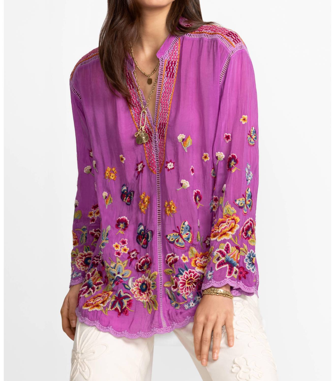 Johnny Was - Maude Blouse -Plus