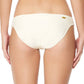 Jessica Simpson - Flower Power Crochet Side Shirred Hipster Bikini Bottom