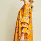 Entro - Floral And Ruffle Sleeve Dress