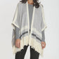 Label+Thread - Women's Ashley Fringe Poncho