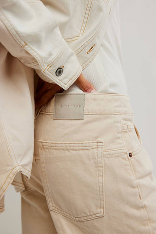 Free People - Calça Deep Trance Dropped Barrel