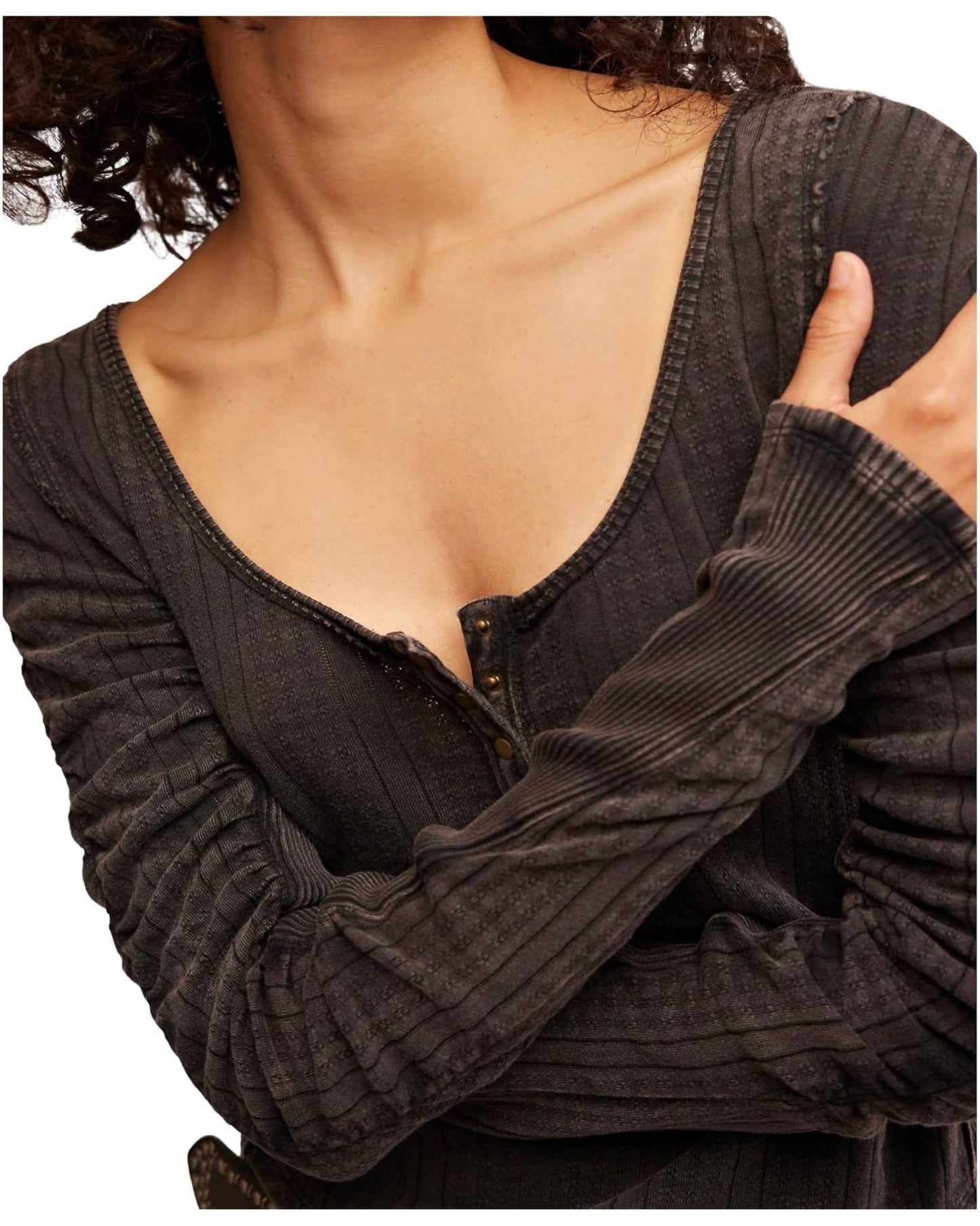 Free People - HOPE HENLEY TOP