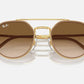 Ray Ban - Irregular Non Polarized Sunglasses Rb3765 - 001 - 51