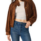 Steve Madden - Dierdra High-collar Faux-suede Jacket