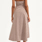Veronica Beard - Mackey Gingham Halter Dress