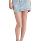 Steve Madden - Beck Embellished Textured Denim Mini Skirt