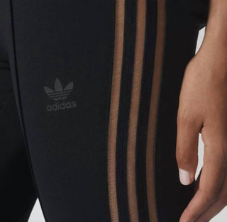 Adidas - Calça Cropped Cigarette Feminina