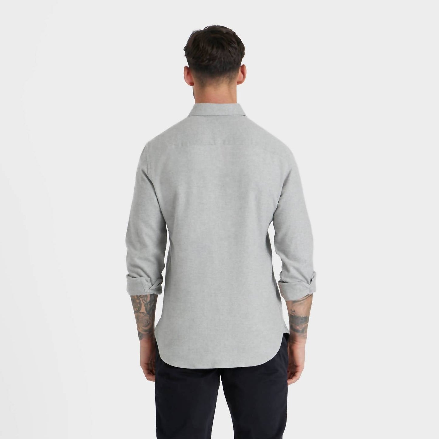 Dibi - Chambray Brushed Flannel Button Down