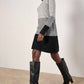 Apricot - Cozy Chic Sweater Dress