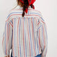 Free People - Valley Double Cloth Striped Shirt