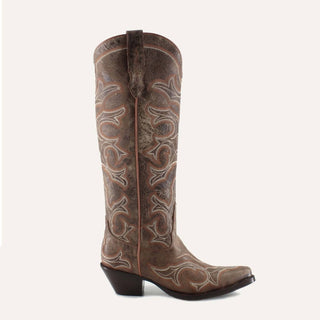 Buck &amp; Brana - Botas de Cowgirl Olivia em Couro