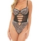 Oh La La Cheri - Journee Leopard Print Teddy