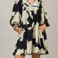 Entro - Boho Floral Mini Dress