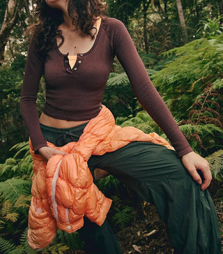 Free People - Bail Out Layer Long Sleeve Top